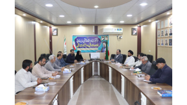 نشست مشترک رئیس مرکز تحقیقات و آموزش کشاورزی و منابع طبیعی صفیآباد با مدیریت شهر صفیآباد